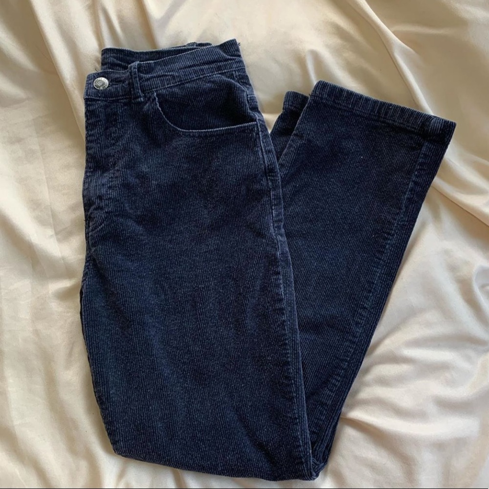 Brandy melvile navy blue "JANE" corduroy jeans